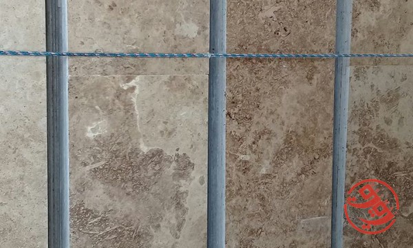 قیمت سنگ تراورتن بیموج شکلاتی کاشان
